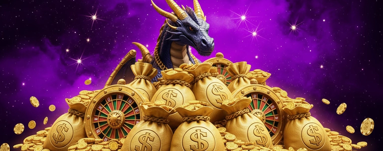 ValorBet dragon treasure slot artwork